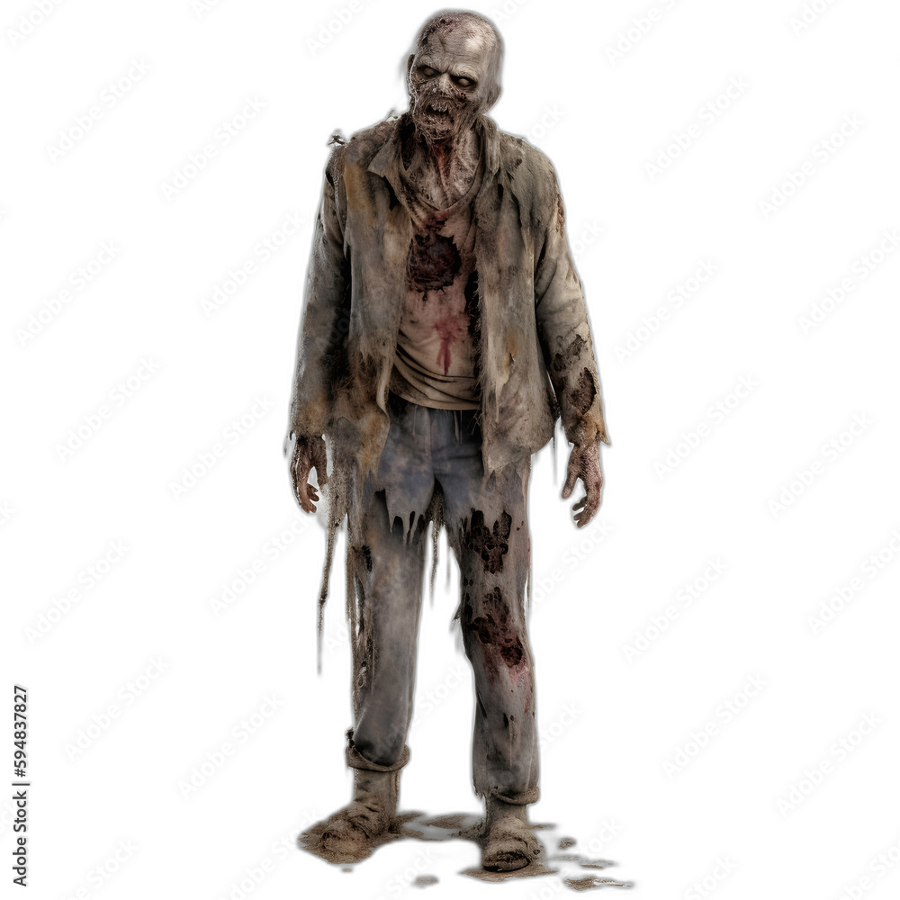Fototapeta premium zombie from the walking dead series