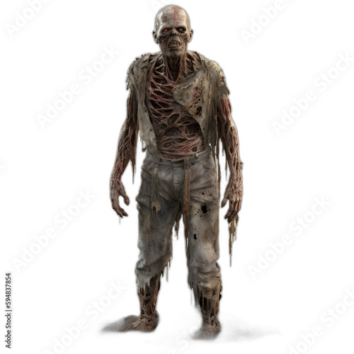 zombie from the walking dead series © Abi