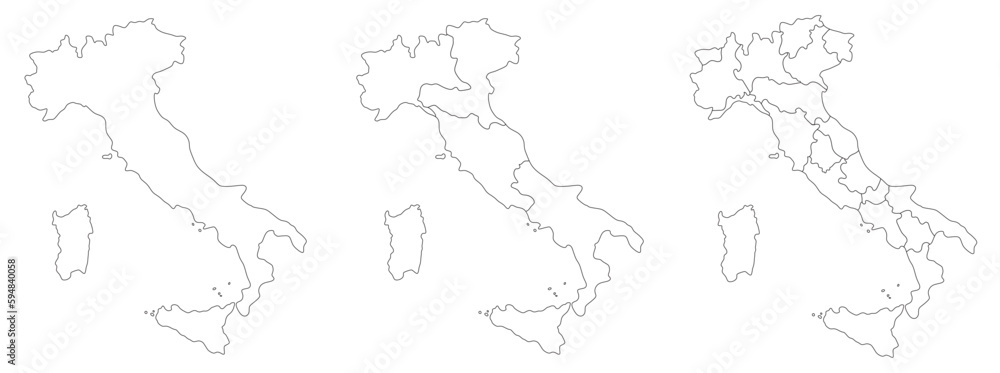 Map of Italy	
