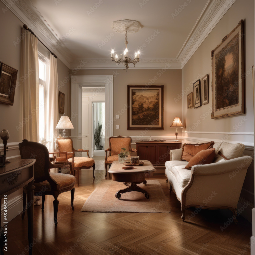 Fototapeta premium modern living room