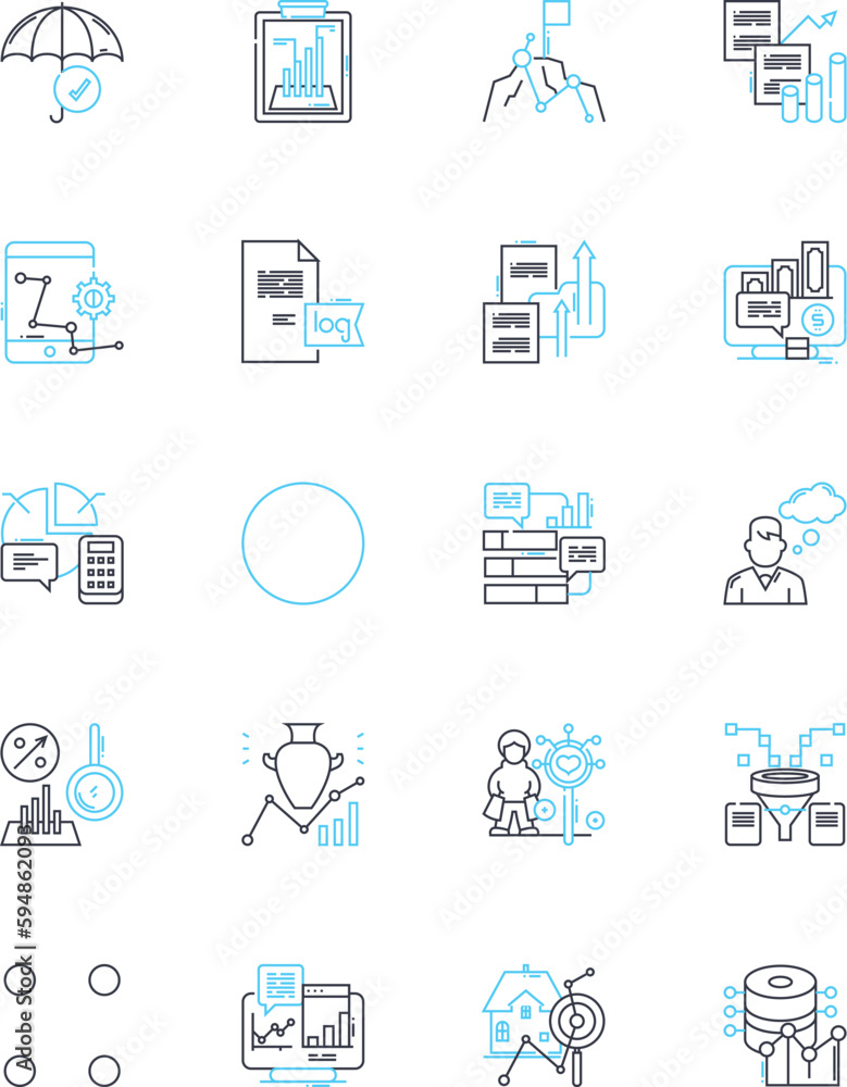 Examination linear icons set. Test, Assessment, Evaluation, Analysis, Inspection, Quiz, Survey line vector and concept signs. Examination,Inquiry,Checkup outline illustrations Generative AI Examination linear icons set. Test, Assessment, Evaluation, Analysis, Inspection, Quiz, Survey line vector and concept signs. Examination,Inquiry,Checkup outline illustrations Generative AI