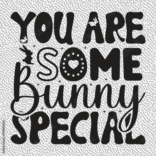 You Are Some Bunny Special T-shirt Graphic