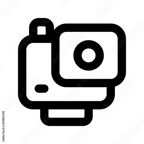 gopro glyph icon