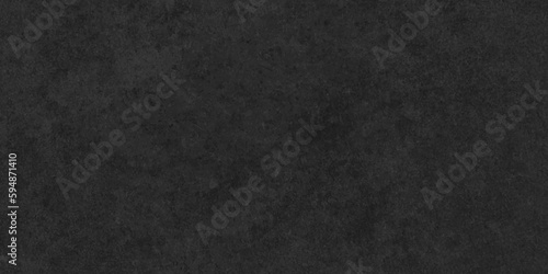 Dark Black stone grunge concrete texture backdrop background anthracite panorama. Textured black grunge background, Blank front Real black chalkboard background texture in college concept for backgrou