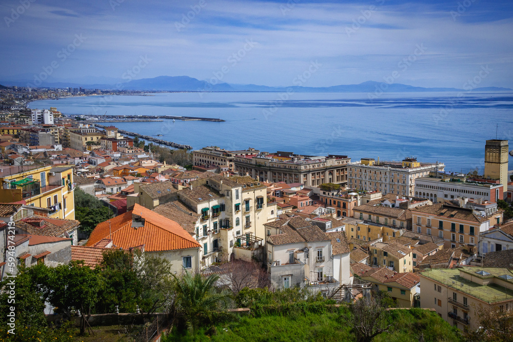 panorama of salerno