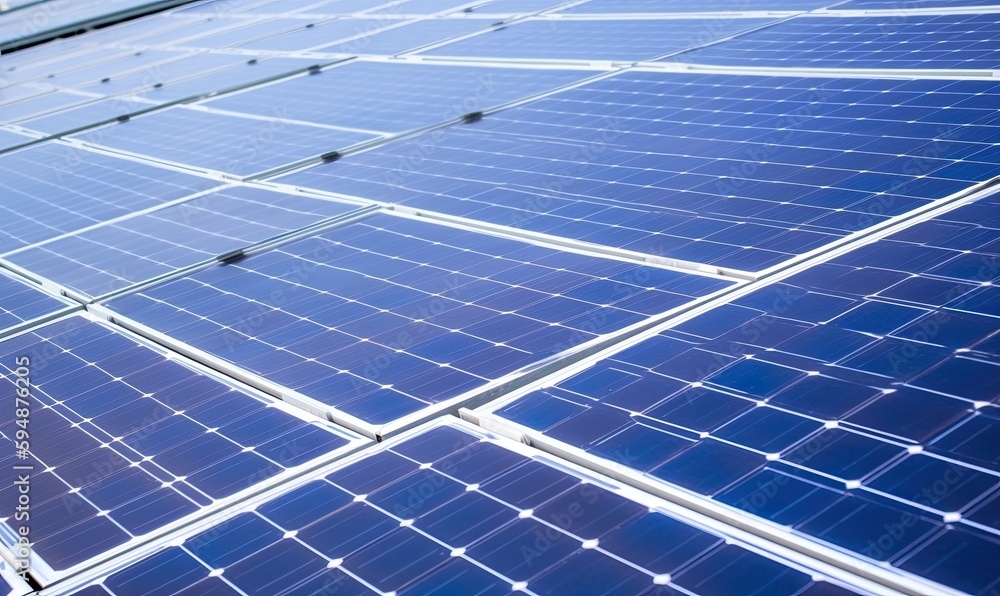 Green energy harnessed by solar panels and photovoltaic modules Creating using generative AI tools Green energy harnessed by solar panels and photovoltaic modules Creating using generative AI tools