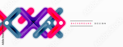 Cross line background minimal geometric template. Design for wallpaper, banner, background, landing page, wall art, invitation, prints, posters