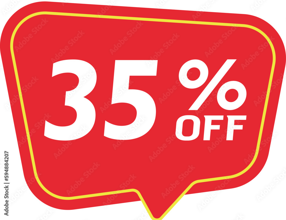 35% Discount Banner. Special offer or shopping discount banner. 35% Discount Banner. Special offer or shopping discount banner.