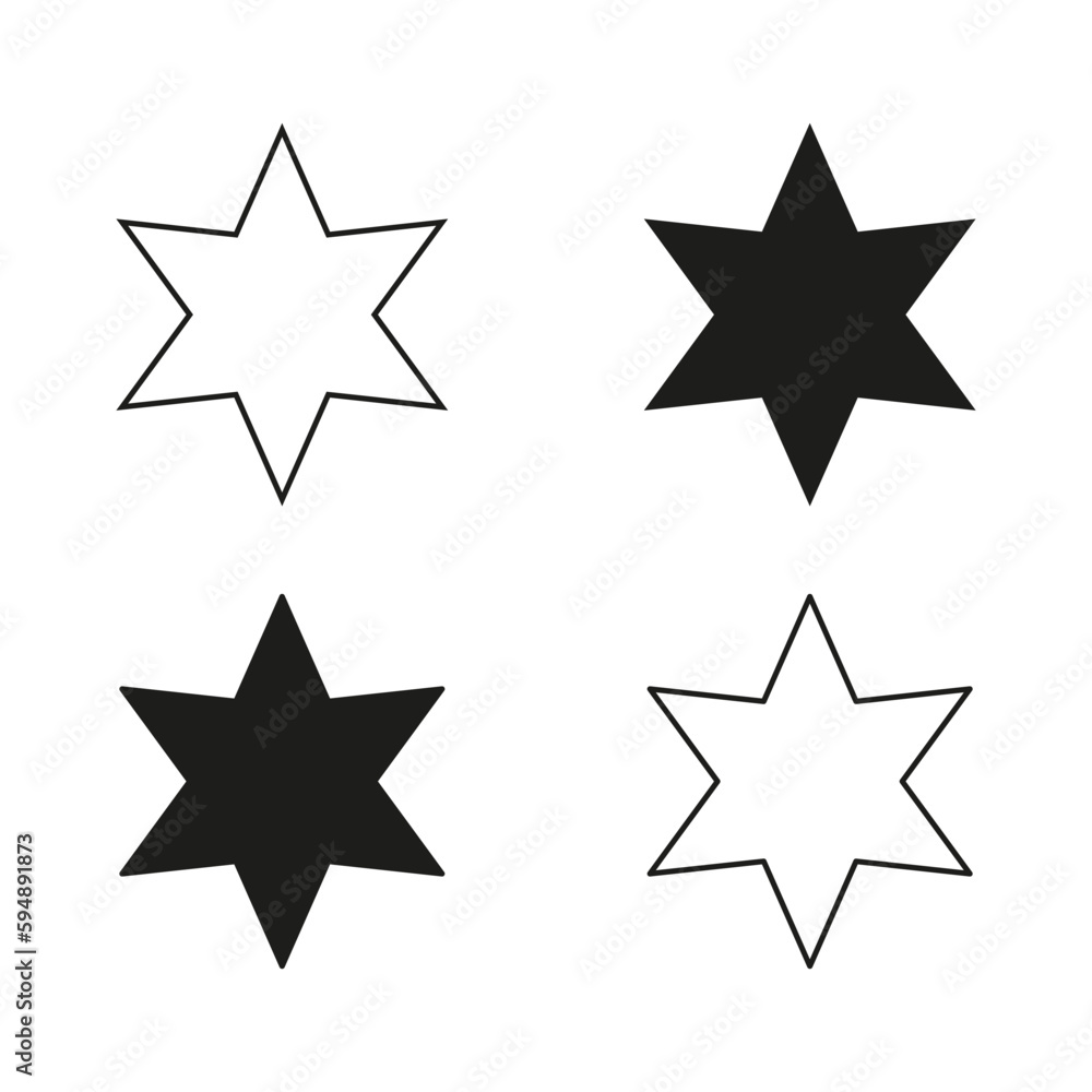 Stars icons. Award background. Star icon. Vector illustration. Stars icons. Award background. Star icon. Vector illustration.