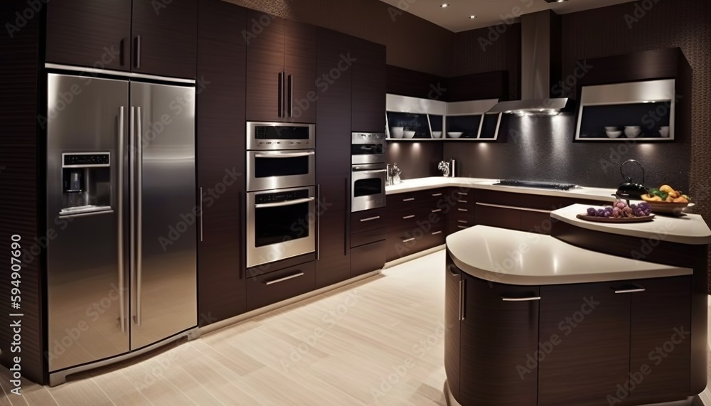 a beautiful, modern kitchen furniture, stylish design a beautiful, modern kitchen furniture, stylish design