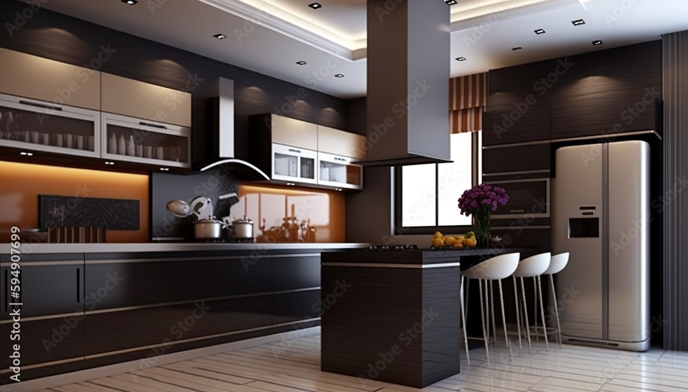 a beautiful, modern kitchen furniture a beautiful, modern kitchen furniture