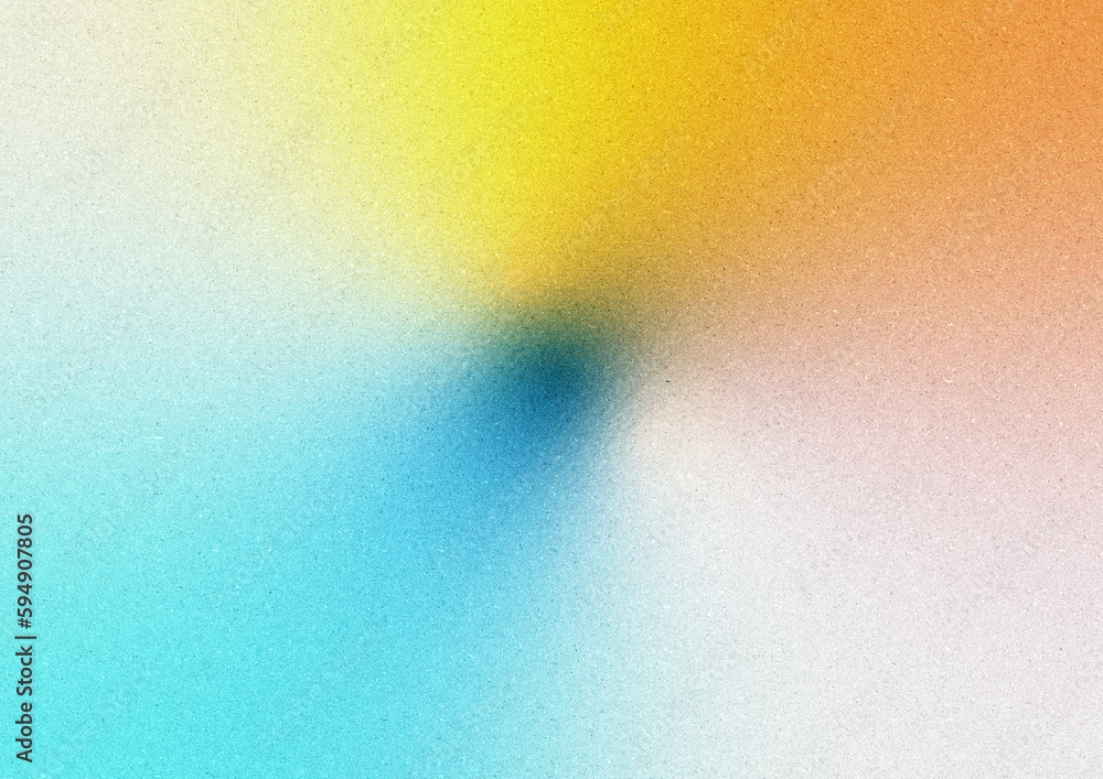 質感のある水色や黄色のノイズ入りグラデーション背景。Gradient background with textured light blue and yellow noise. 質感のある水色や黄色のノイズ入りグラデーション背景。Gradient background with textured light blue and yellow noise.