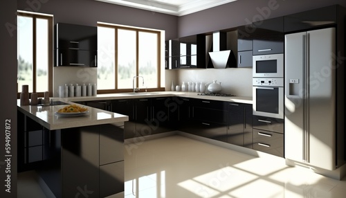 a wonderful, modern kitchen furniture