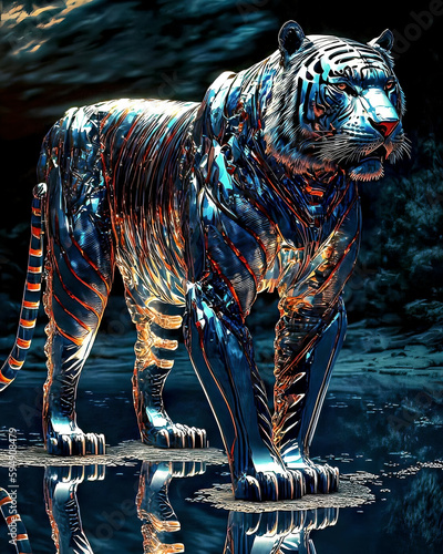 Brutal metal tiger