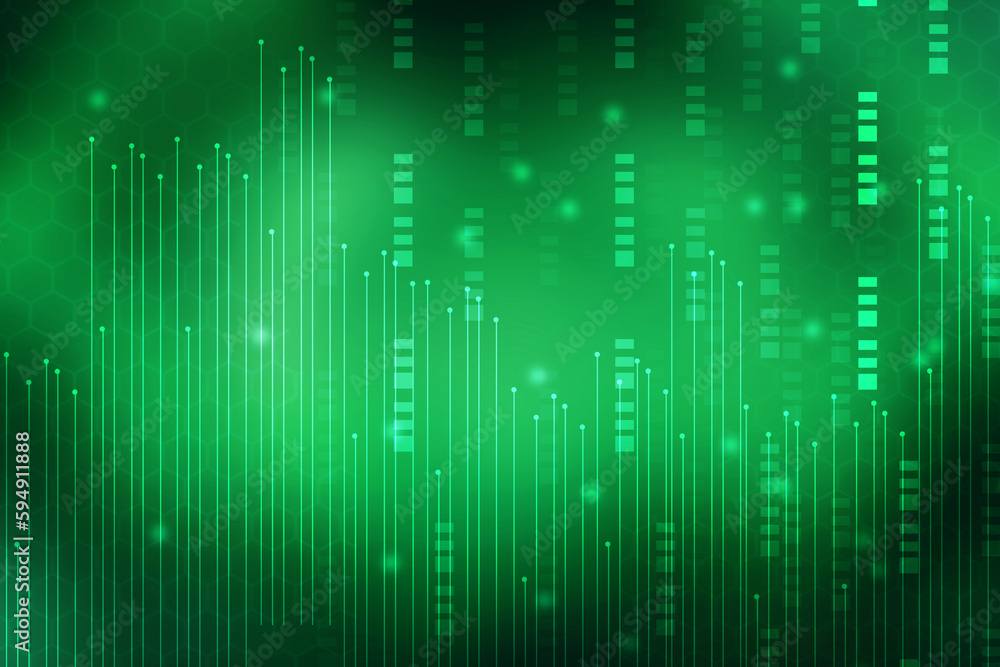 2d illustration Abstract futuristic electronic circuit technology background 2d illustration Abstract futuristic electronic circuit technology background