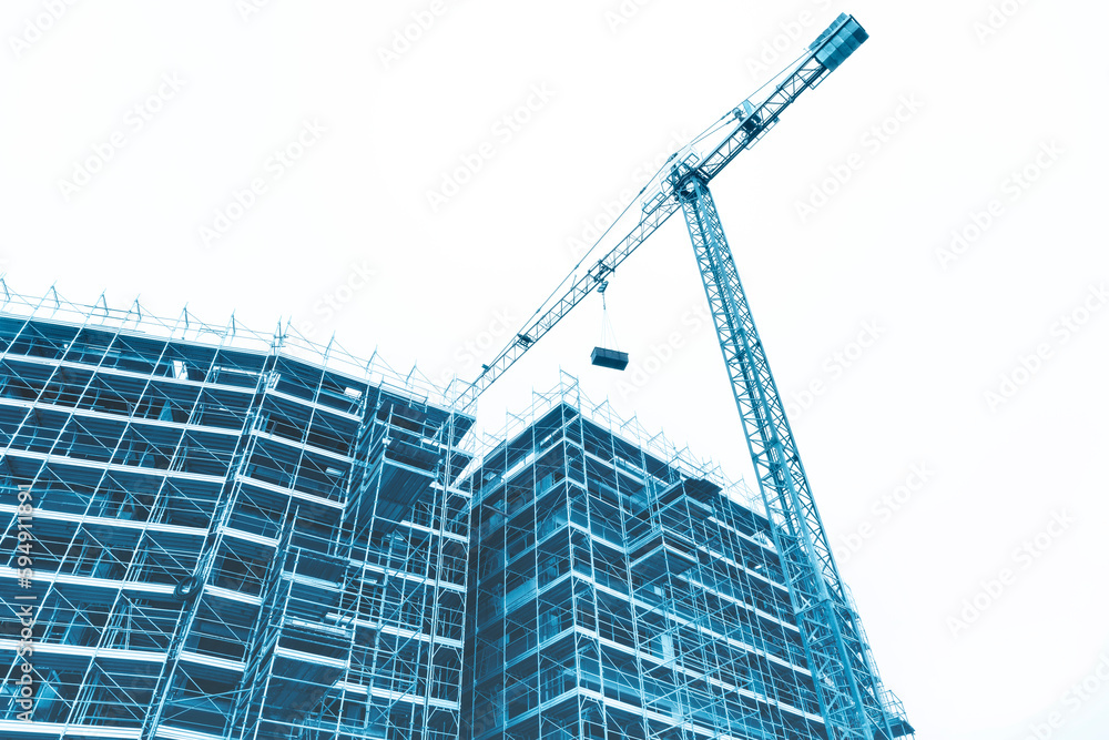 Construction site, building under construction Construction site, building under construction
