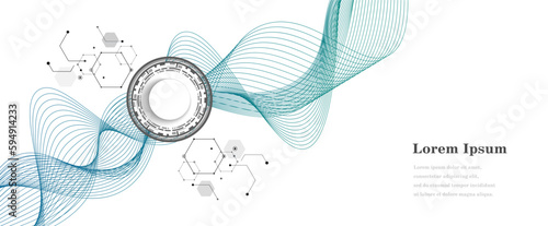 幾何学 AI 人工知能 遺伝子 科学 背景 透過