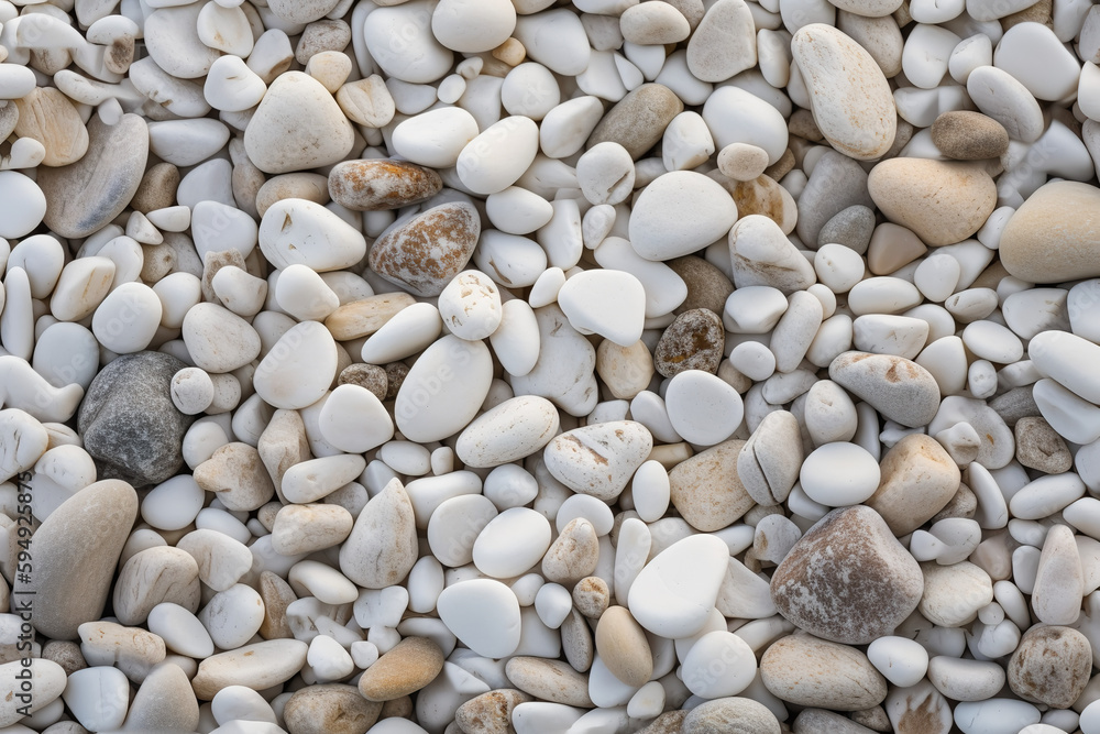 White pebble White pebble