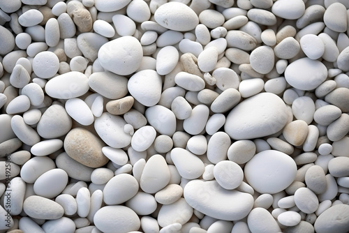 White pebble