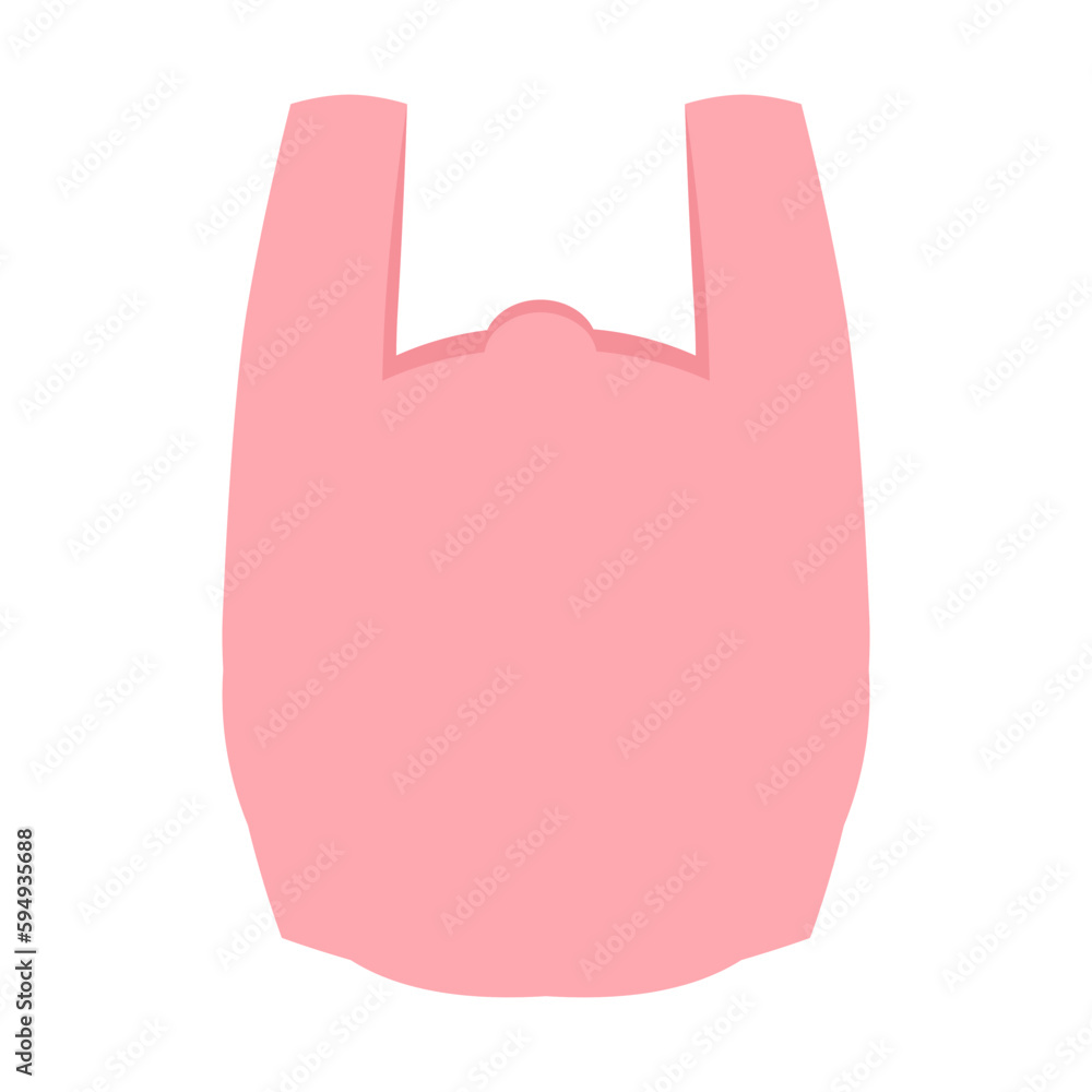 Obraz premium Regular Red Plastic Problem Save The World Activities Environmental Protection 