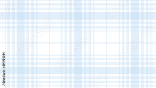 Blue and white plaid fabric texture on a white background