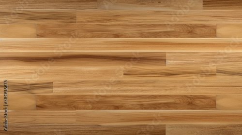 a brown wooden background with horizontal grooves wood pattern texture Generative AI