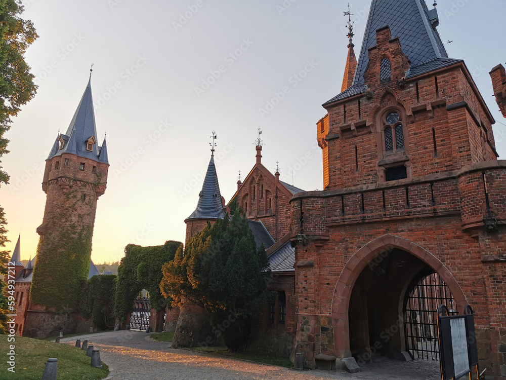 hradec nad moravici castle from czech republic