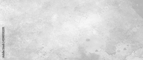 Gray abstract watercolor painting textured on white paper background, White watercolor background painting with cloudy distressed texture on white paper background, banner, backdrop, template, poster.