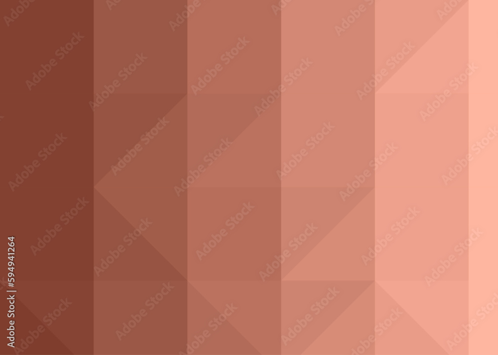 Fototapeta premium Abstract color Low-Polygones Generative Art background illustration