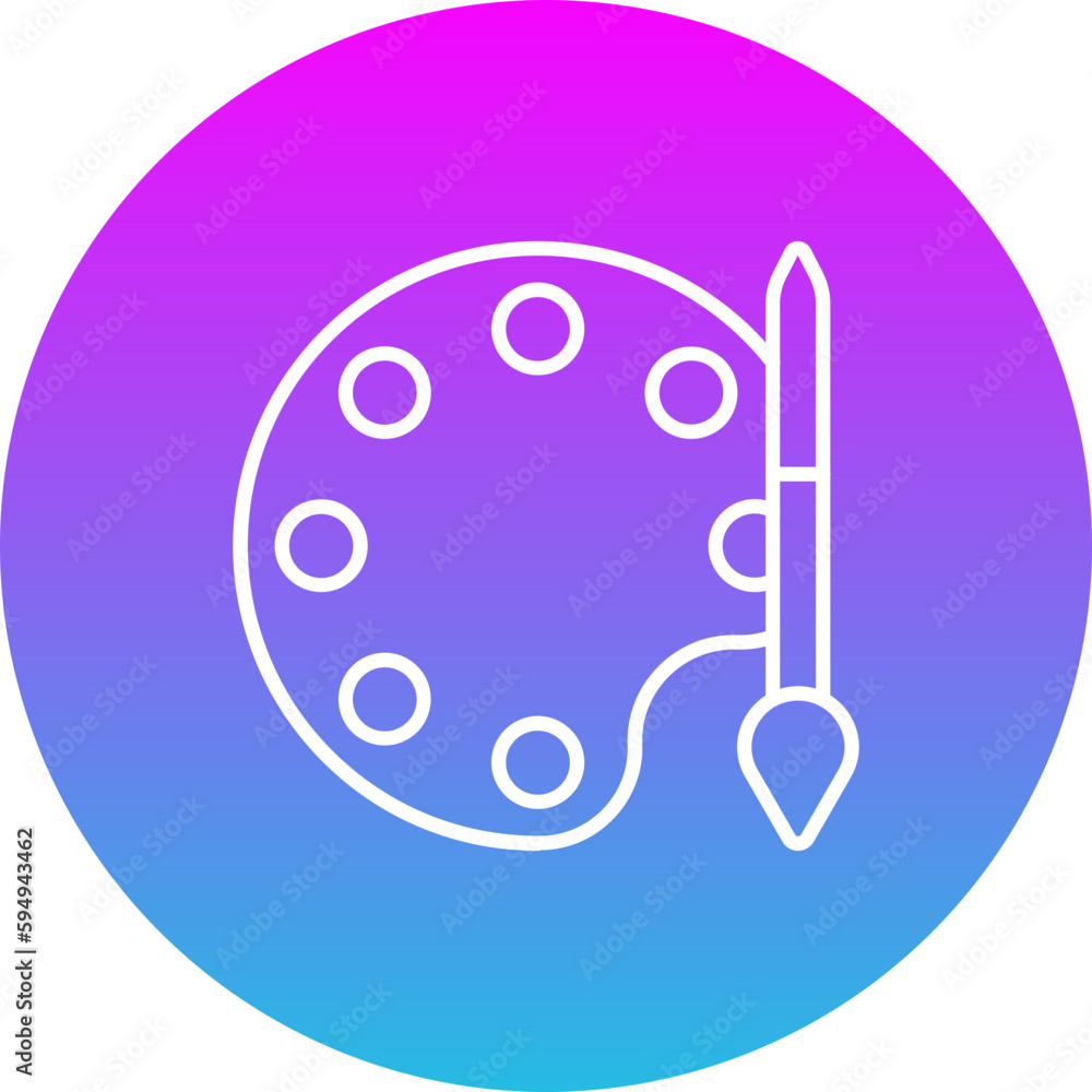 Color Palette Icon Color Palette Icon