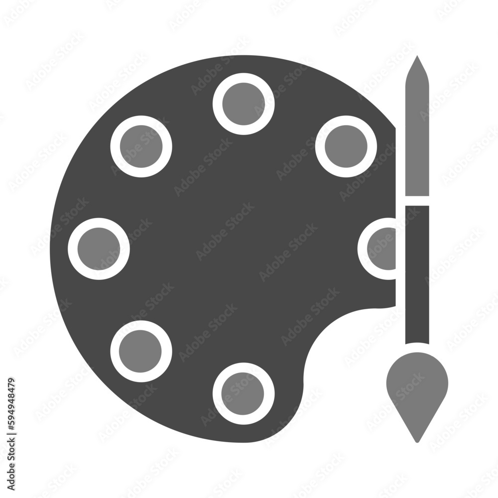 Color Palette Icon Color Palette Icon