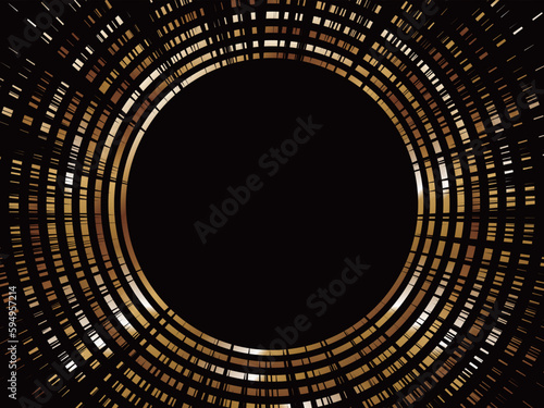 高級感のあるスピード背景　横位置　ブラック＆ゴールド
