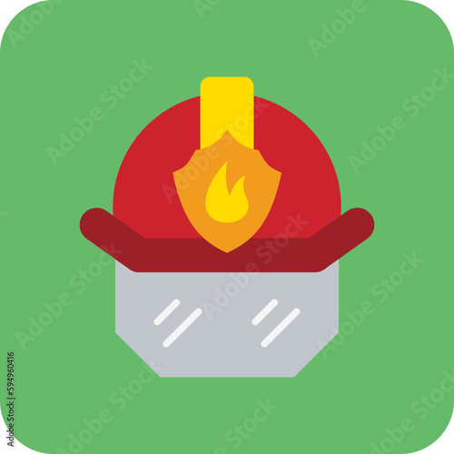 Firefighter Helmet Icon
