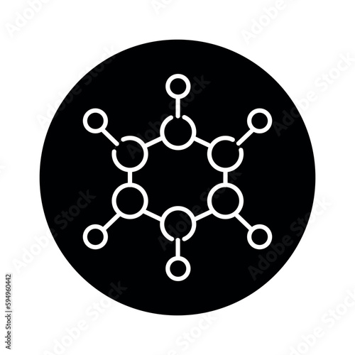 Silver formule color line icon. Pictogram for web page