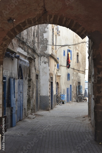 street in the old town of Essaouira