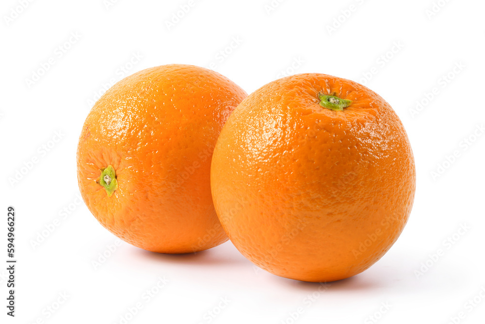 Fresh orange fruits isolate on white background. Full depth and high resolution, Clipping path. Fresh orange fruits isolate on white background. Full depth and high resolution, Clipping path.