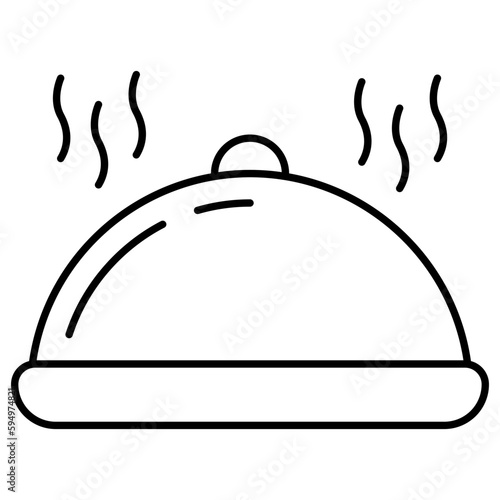 Trendy design icon of cloche