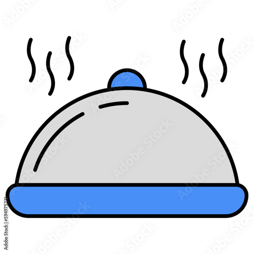 Trendy design icon of cloche