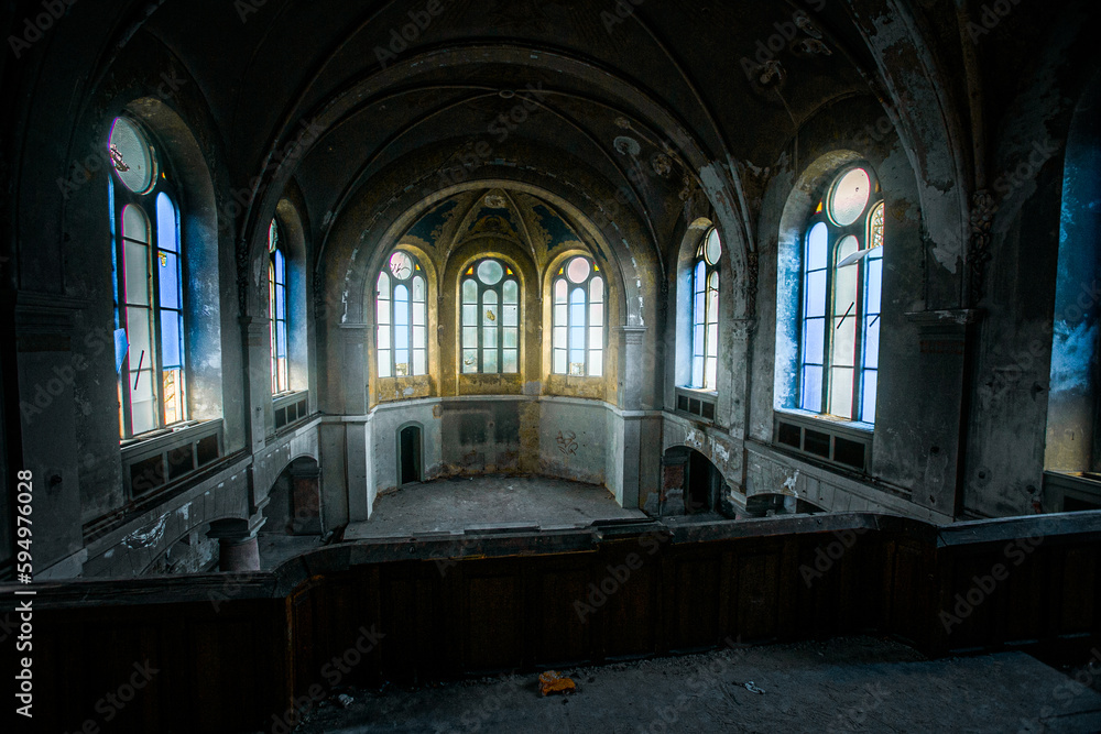 Fototapeta premium Horror Church