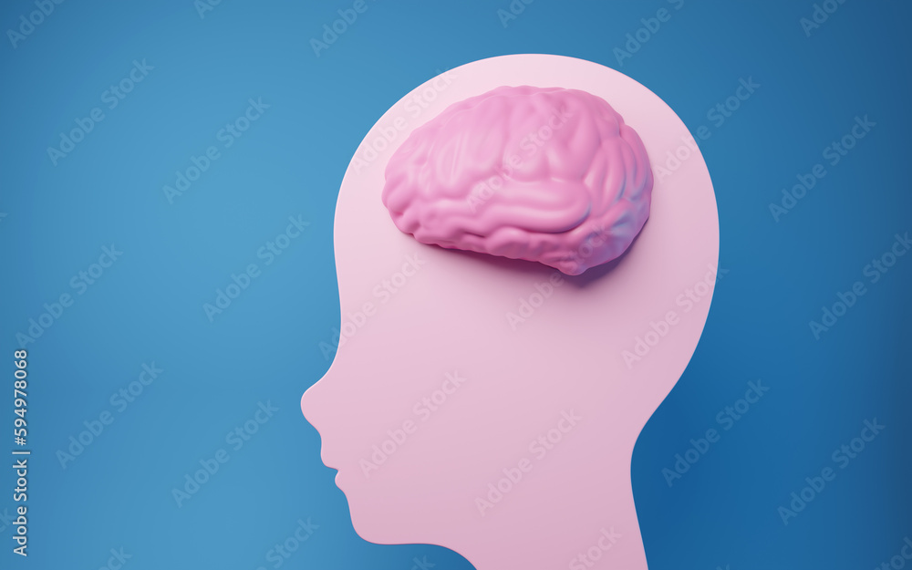 human brain intelligence mental acuity 3d render human brain intelligence mental acuity 3d render