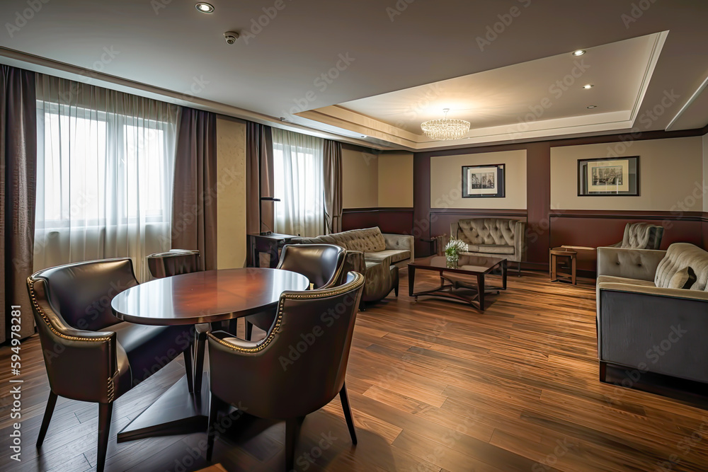 business suite in a hotel, generative ai business suite in a hotel, generative ai