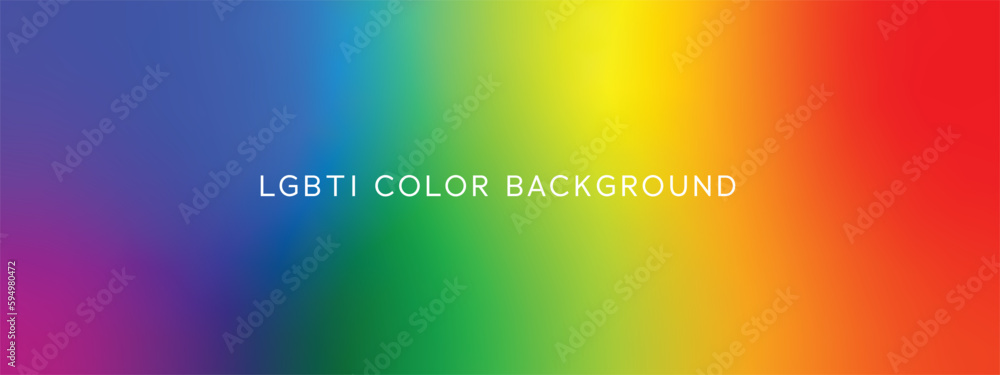 LGBTI gradient background, community vector with rainbow colored flag, creative concept for promotion of lesbians, gays, bisexuals and trans people, with black backdrop with. heart shape	