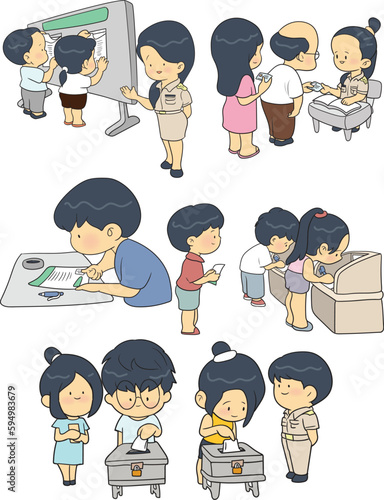 a formal and organized choice by vote of a person for a political office or other position