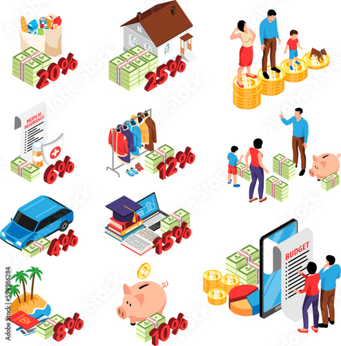 Isometric Family Budget Set