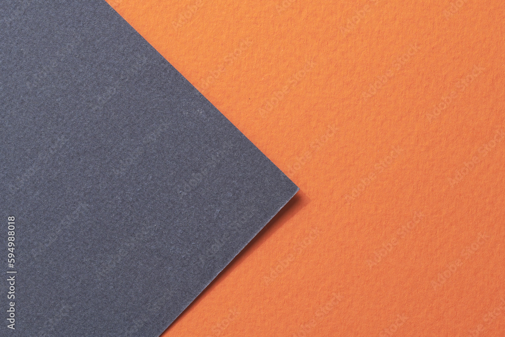 Rough kraft paper background, paper texture orange blue colors. Mockup with copy space for text Rough kraft paper background, paper texture orange blue colors. Mockup with copy space for text