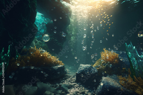 Beautiful Underwater Shot - Concept Art © Benjamin