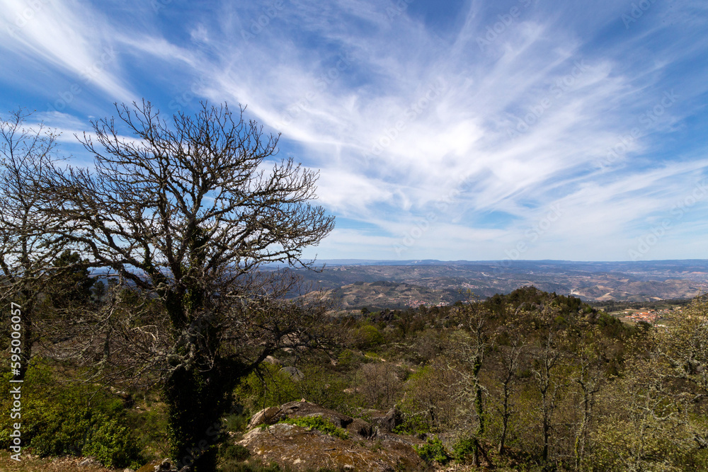 Panorámica de la llanura carrazedense desde el mirador de la Capilla de la Virgen de Gracia. Carrazeda de Ansiaes, Portugal. Panorámica de la llanura carrazedense desde el mirador de la Capilla de la Virgen de Gracia. Carrazeda de Ansiaes, Portugal.