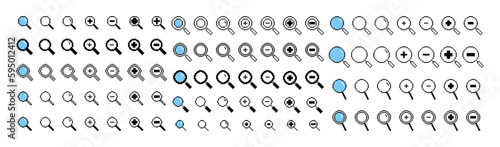 search magnifying glass zoom 8bit pixel icon sheet, vector pixel art search tool. Pixelated symbol, isolated no background. Pixel art, pixelated, pixels. 
