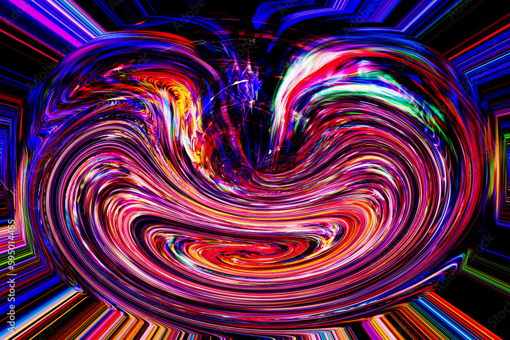 colors blended abstract circles background colors blended abstract circles background