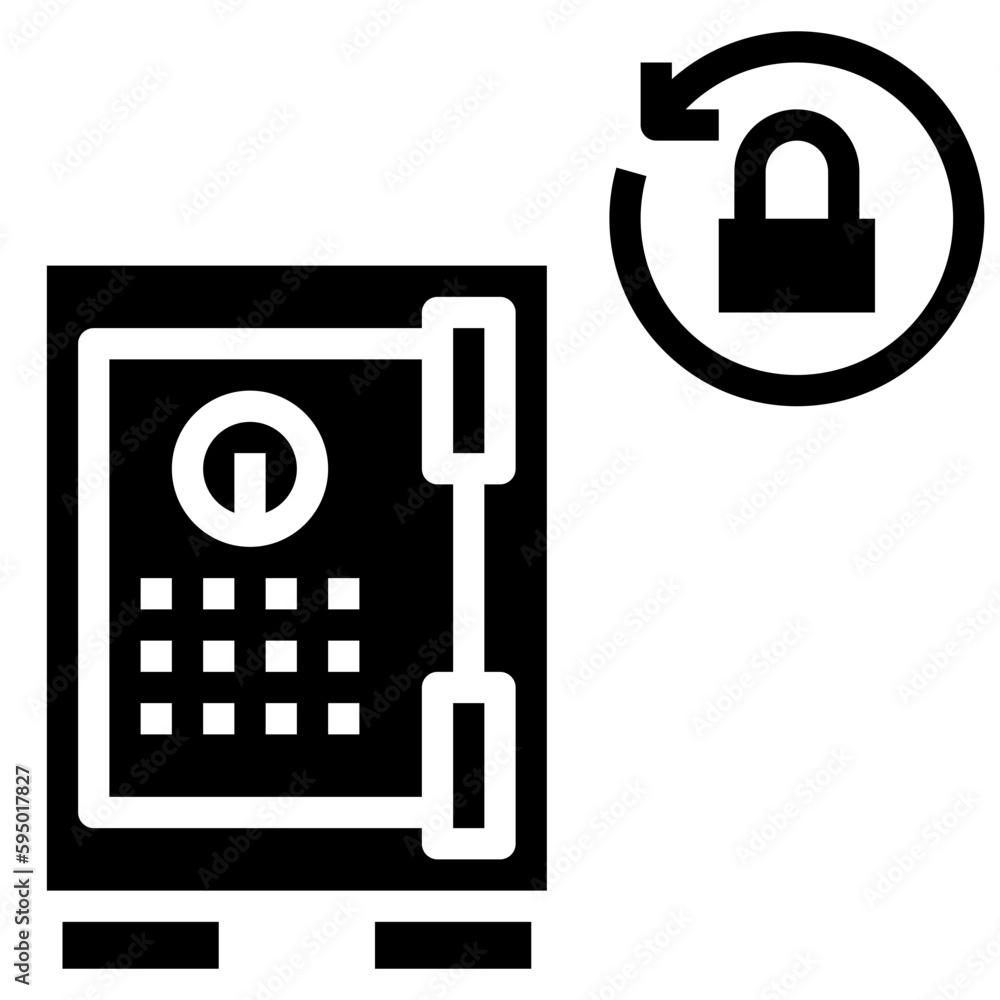 safe box line icon,linear,outline,graphic,illustration safe box line icon,linear,outline,graphic,illustration